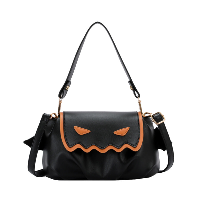Wholesale  little devil contrasting shoulder crossbody bag